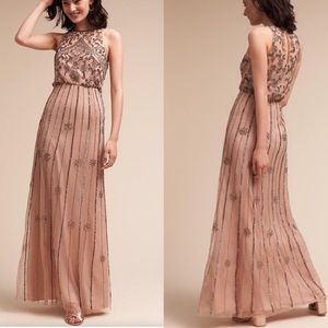BHLDN / Anthropologie Amada Dress / Sequin Gown